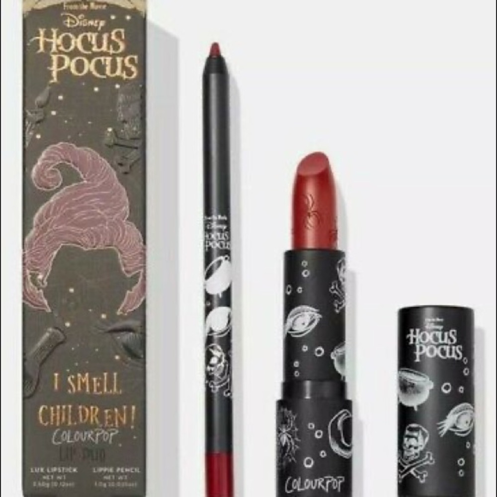 BNIB- Colourpop HOCUS POCUS “I Smell Children!” Mary Lip Duo (LIMITED EDITION)